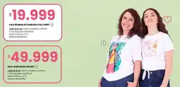 Changomas H&G remera estampada full print oferta