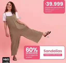 Changomas H&G vestido moda o mono con breteles oferta