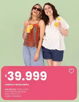 Changomas Camisas y blusas moda oferta
