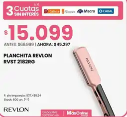 Changomas Planchita revlon RVST 2182RG oferta