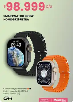 Changomas Smartwatch grow home GR29 ULTRA oferta