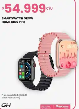 Changomas Smartwatch grow home GR27 PRO oferta
