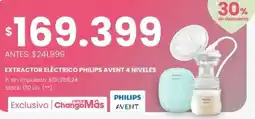 Changomas Extractor eléctrico philips avent 4 niveles oferta