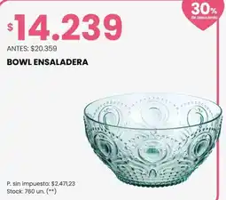 Changomas Bowl ensaladera oferta