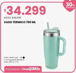Changomas Vaso termico oferta