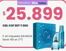 Changomas Ciel cof edt y deo oferta