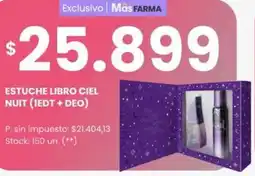 Changomas Estuche libro ciel nuit oferta