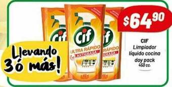 Almacor Cif Limpiador Líquido Cocina Doy Pack oferta