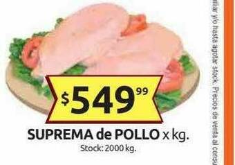Cordiez Suprema De Pollo oferta