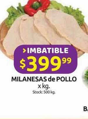 Cordiez Milanesa De Pollo oferta