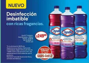 Supermercados Todo Ayudin Limpiador Desinfectante oferta
