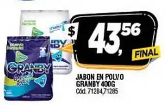 Supermercados Yaguar Granby Jabon En Polvo 400g oferta