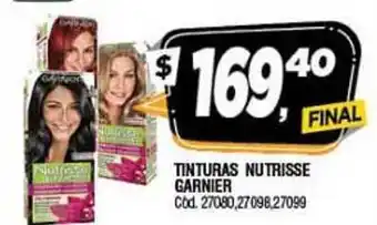 Supermercados Yaguar Garnier Tinturas Nutrisse oferta
