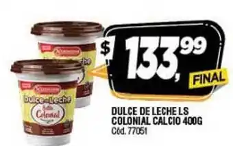 Supermercados Yaguar La Serenisima Dulce De Leche Colonial Cal Cio 400g oferta