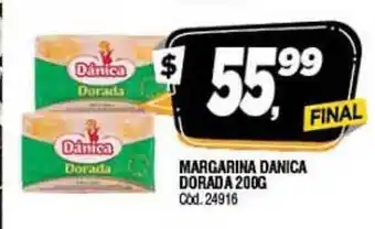 Supermercados Yaguar Dánica Dorada Margarina 200g oferta