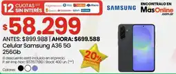 Changomas Samsung A36 celular 5G oferta