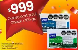 Changomas Check queso port salut oferta
