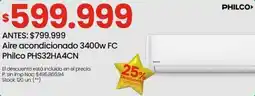 Changomas Philco aire acondicionado oferta