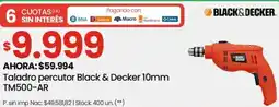 Changomas Black & decker taladro percutor oferta