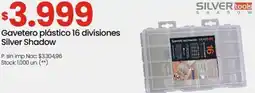 Changomas Silver shadow gavetero plástico 16 divisiones oferta