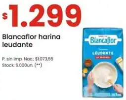 Changomas Blancaflor harina leudante oferta
