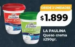 Supermayorista Vital La paulina queso crema oferta