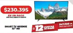 Supermayorista Vital Smart tv hisense 32" hd oferta