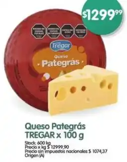 Supermercados Buenos Días Tregar queso pategrás oferta