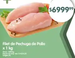 Supermercados Buenos Días Filet de pechuga de pollo oferta