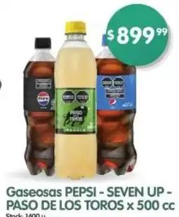 Supermercados Buenos Días Pepsi - seven up - paso de los toros gaseosas oferta
