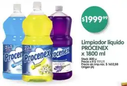 Supermercados Buenos Días Procenex limpiador líquido oferta