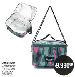Atomo Conviene Lunchera camuflada oferta