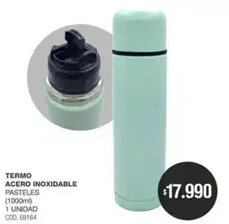 Atomo Conviene Termo acero inoxidable pasteles oferta