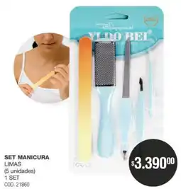 Atomo Conviene Set manicura limas oferta