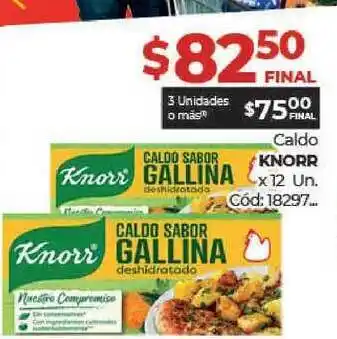Diarco Knorr Caldo x 12un. oferta
