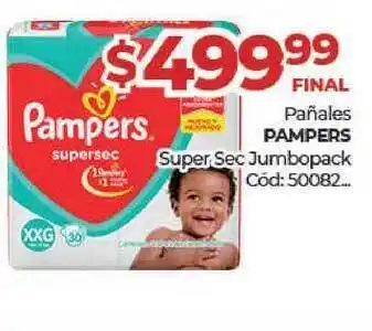 Diarco Pampers Super Sec Pañales Jumbopack XXG oferta