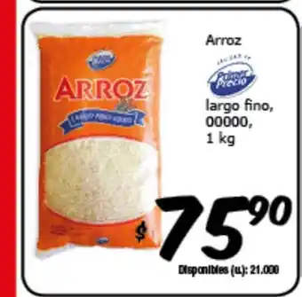 Cooperativa Obrera Arroz Large Fino 00000, 1kg oferta