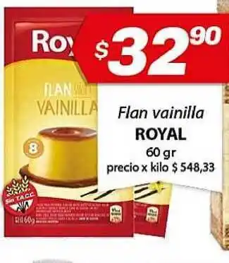 Almacor Royal Flan Vainilla 60gr oferta