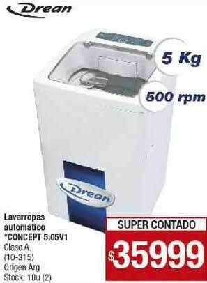 Lombardi Drean Lavarropas Automático Concept 5.05V1 oferta