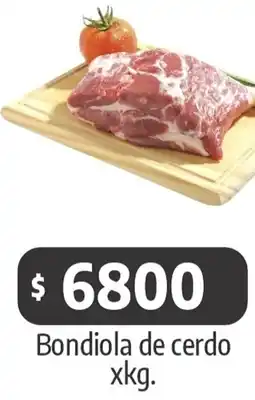Autoservicio Capo Bondiola de cerdo oferta