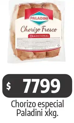 Autoservicio Capo Paladini chorizo fresco oferta