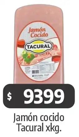 Autoservicio Capo Tacural jamón cocido oferta