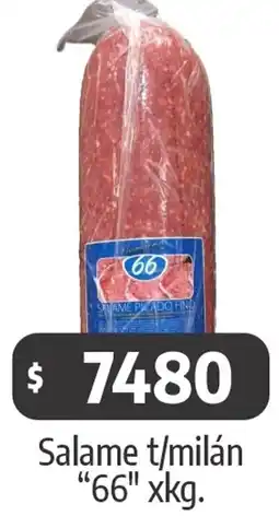 Autoservicio Capo Salame t/milán 66 oferta
