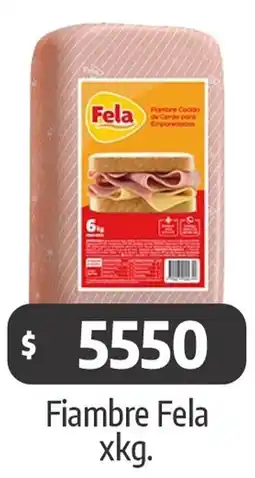 Autoservicio Capo Fela fiambre oferta