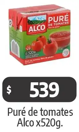 Autoservicio Capo Alco puré de tomates oferta