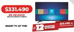 Supermayorista Vital Smart tv 43" fhd oferta