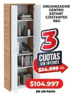 Supermayorista Vital Organizador centro estant c/estantes reg oferta