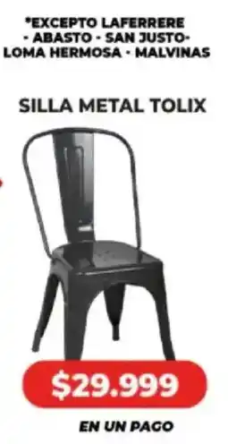 Supermayorista Vital Silla metal tolix oferta