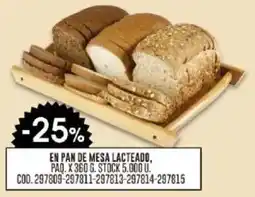 Coto En pan de mesa lacteado oferta