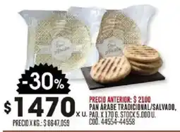 Coto Pan arabe tradicional/salvado oferta